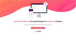 Desktop Screenshot of microfibres.be